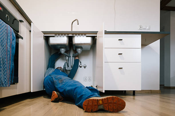 Professional Plumbing technician working in Voca, TX